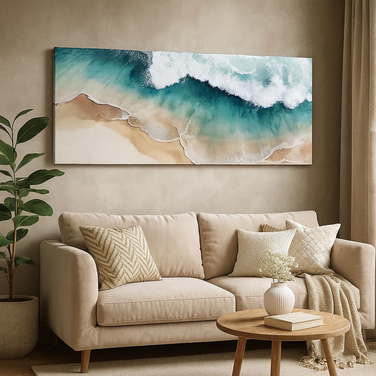 Quadro su tela - Stampe su Tela - L'eterno incontro - 30x30 cm