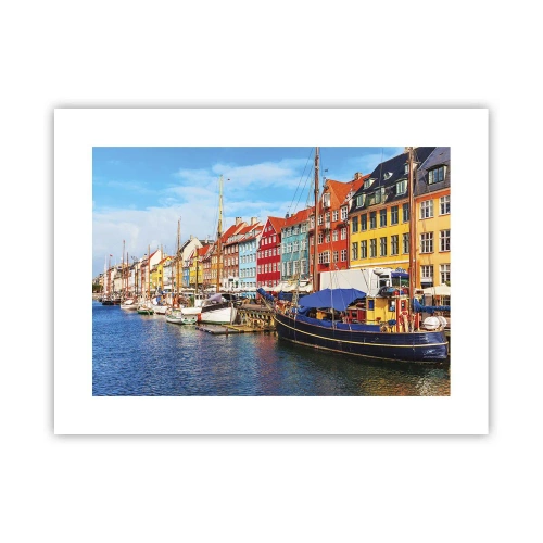 Poster - Riva gioiosa - 40x30 cm