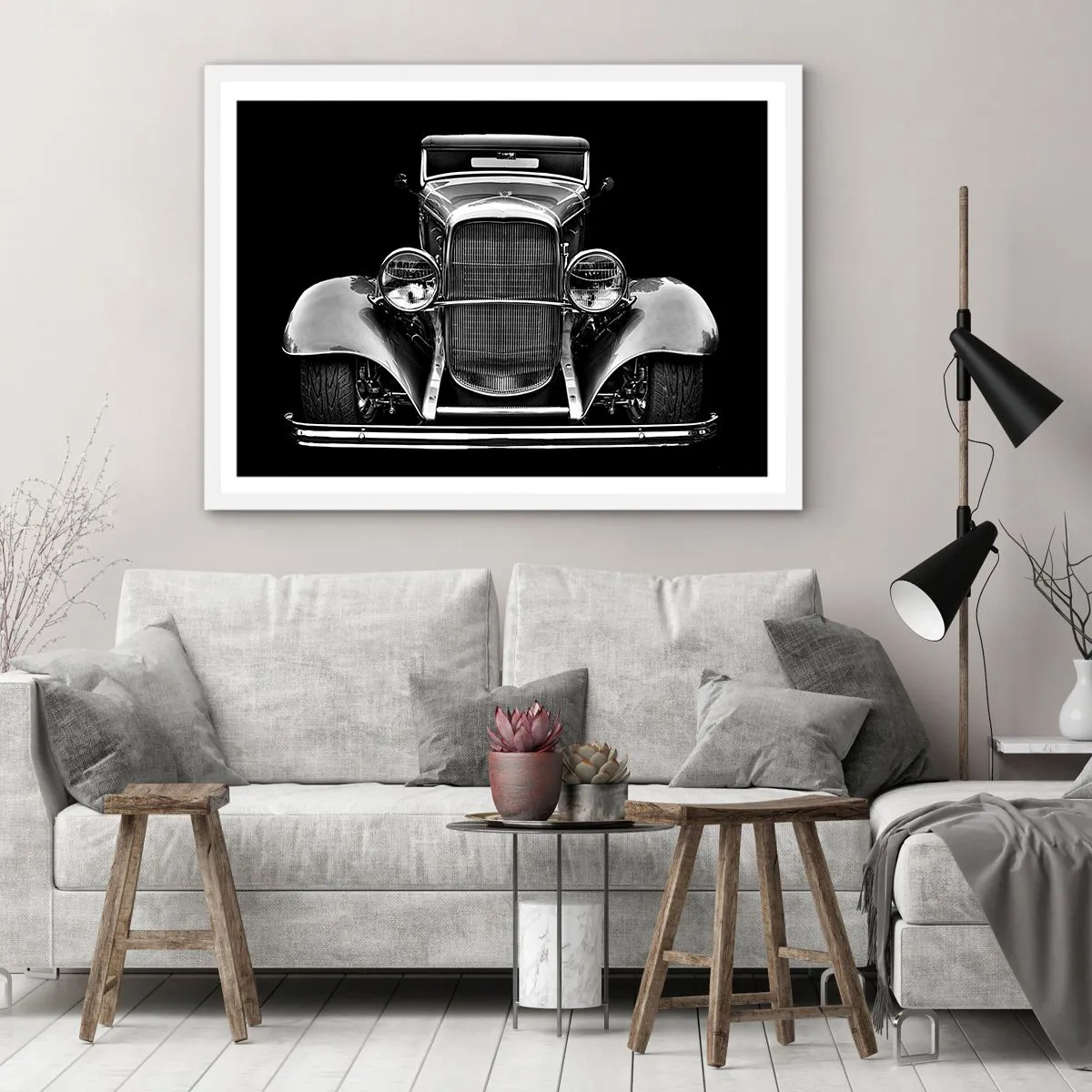 Poster in cornice bianca - Una vera fuoriclasse - 70x50 cm