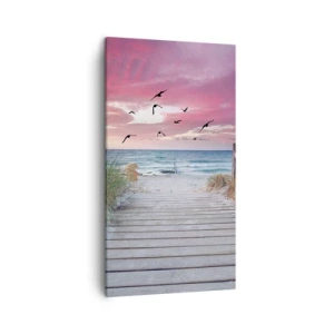 Quadro su tela - Stampe su Tela - Impressioni baltiche - 45x80 cm