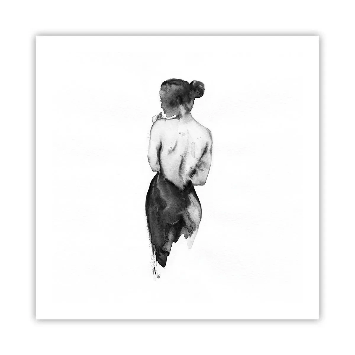 Poster - Accanto a lei il mondo scompare - 60x60 cm