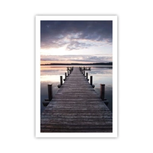 Poster - Il silenzioso confine del giorno e della notte - 61x91 cm