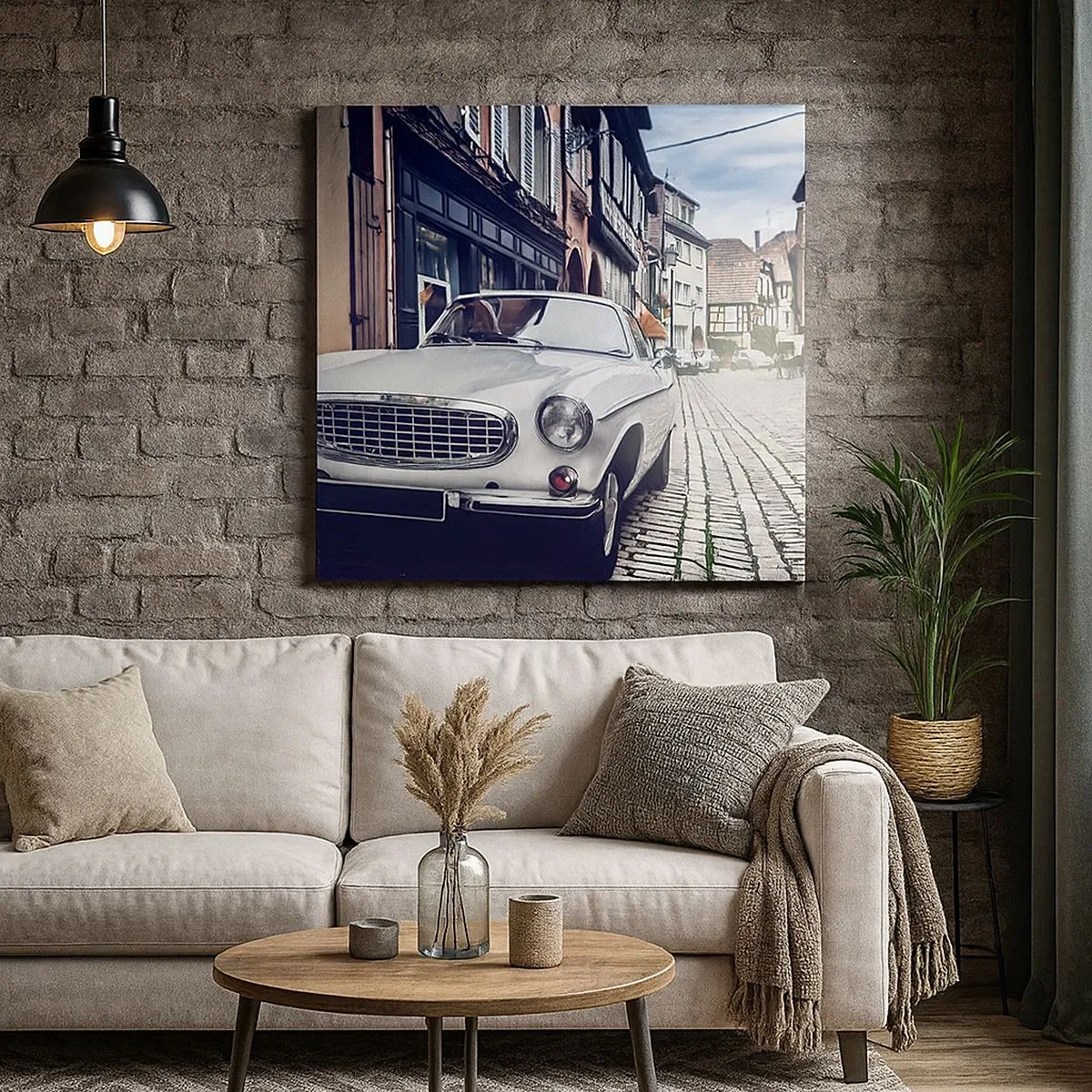 Quadro su tela - Stampe su Tela - Il passato è oggi - 30x30 cm