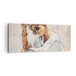 Quadro su tela - Stampe su Tela - Ritratto in pieno sole - 100x40 cm