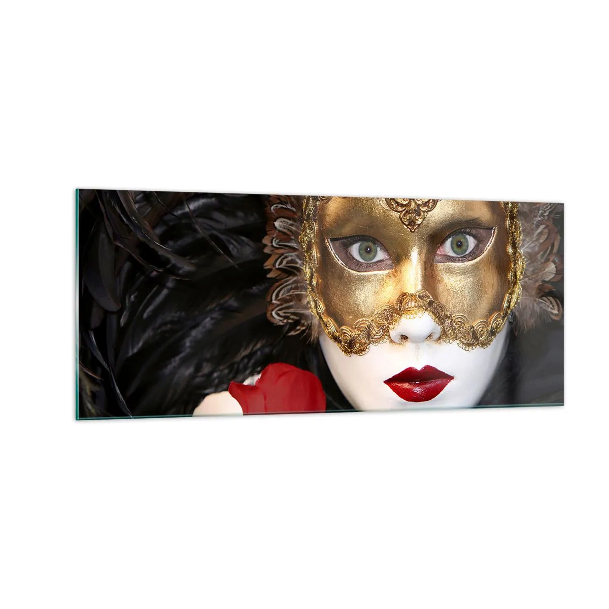 Quadro su vetro - Perché la vita è un grande ballo - 100x40 cm