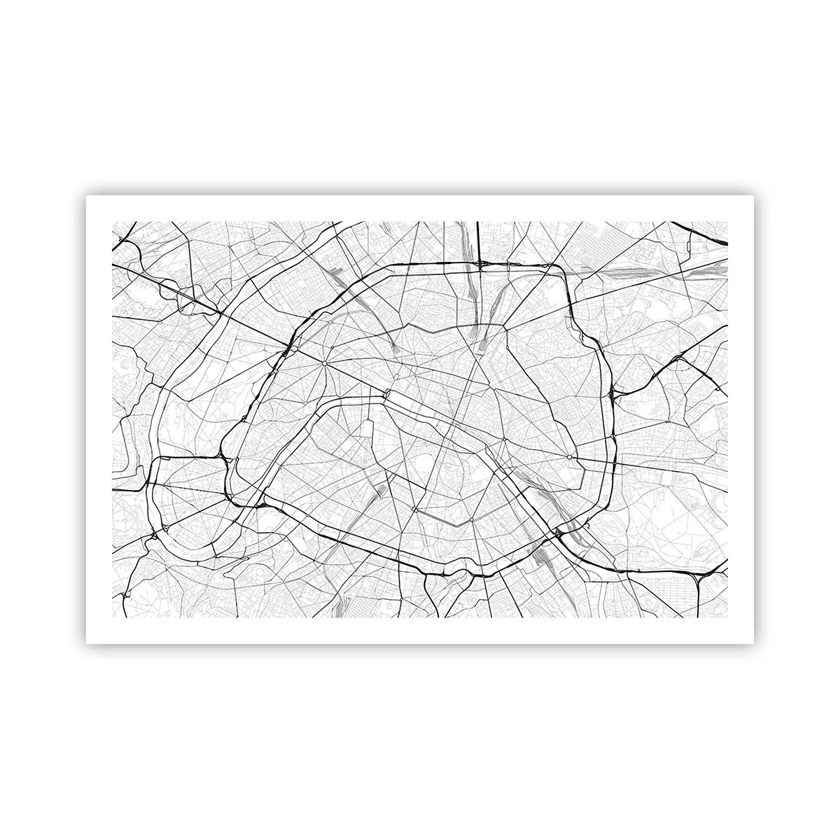 Poster - Il fiore di Parigi - 91x61 cm