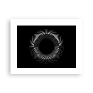 Poster - Sole nero - 40x30 cm