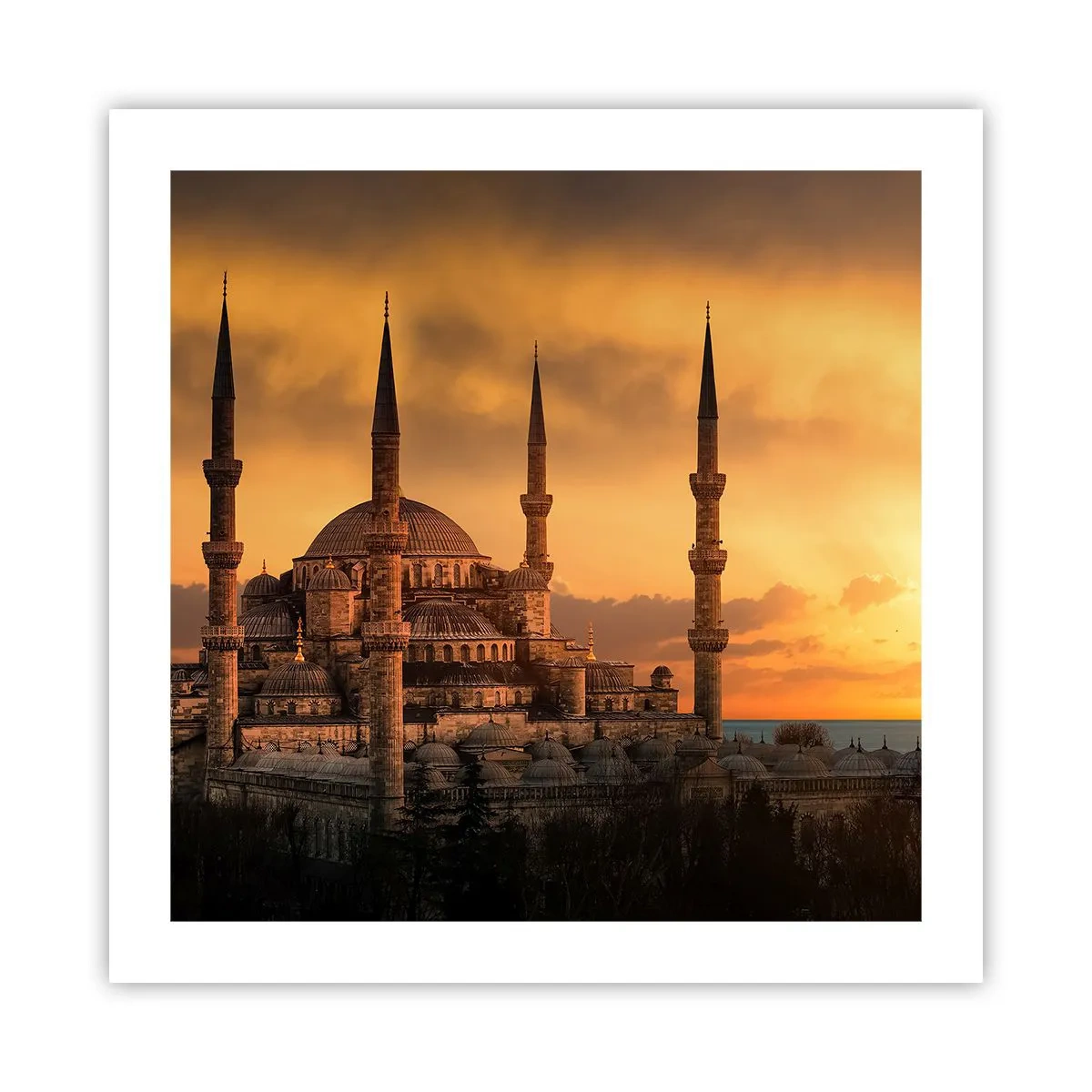 Poster - Dio è grande - 50x50 cm