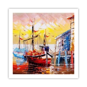 Poster - Ritorno felice - 60x60 cm