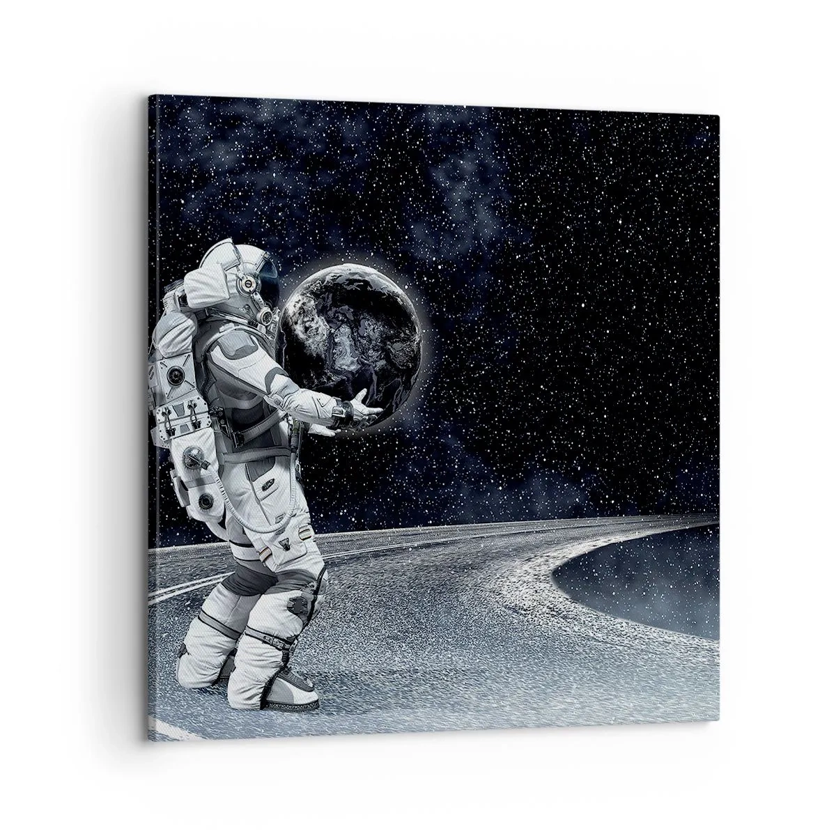 Quadro su tela - Stampe su Tela - Sulla Via Lattea - 60x60 cm