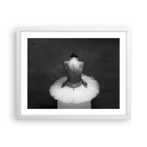 Poster in cornice bianca - Fiorisce adesso - 50x40 cm