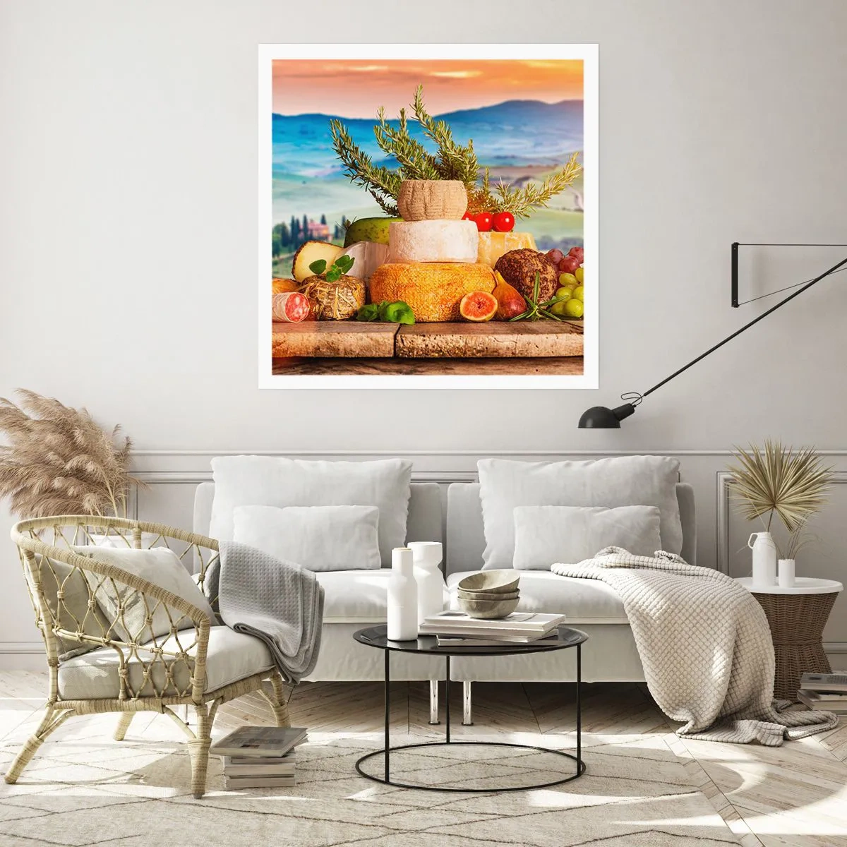 Poster - La gioia italiana della vita - 30x30 cm