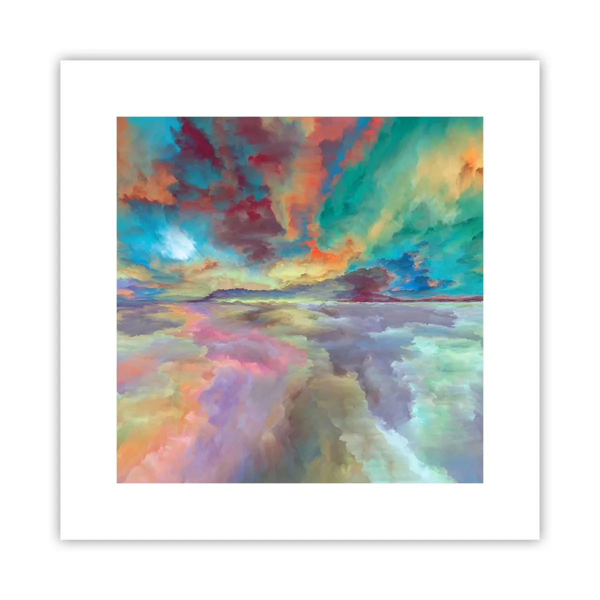 Poster - Due cieli - 30x30 cm