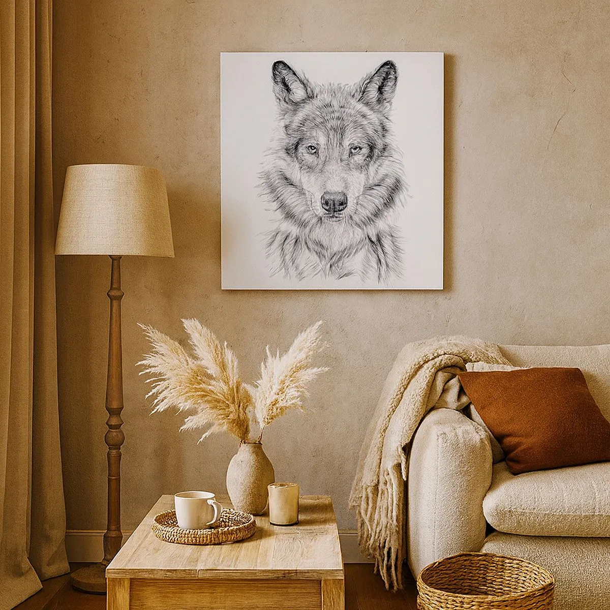 Quadro su tela - Stampe su Tela - Condottiero nato - 30x30 cm