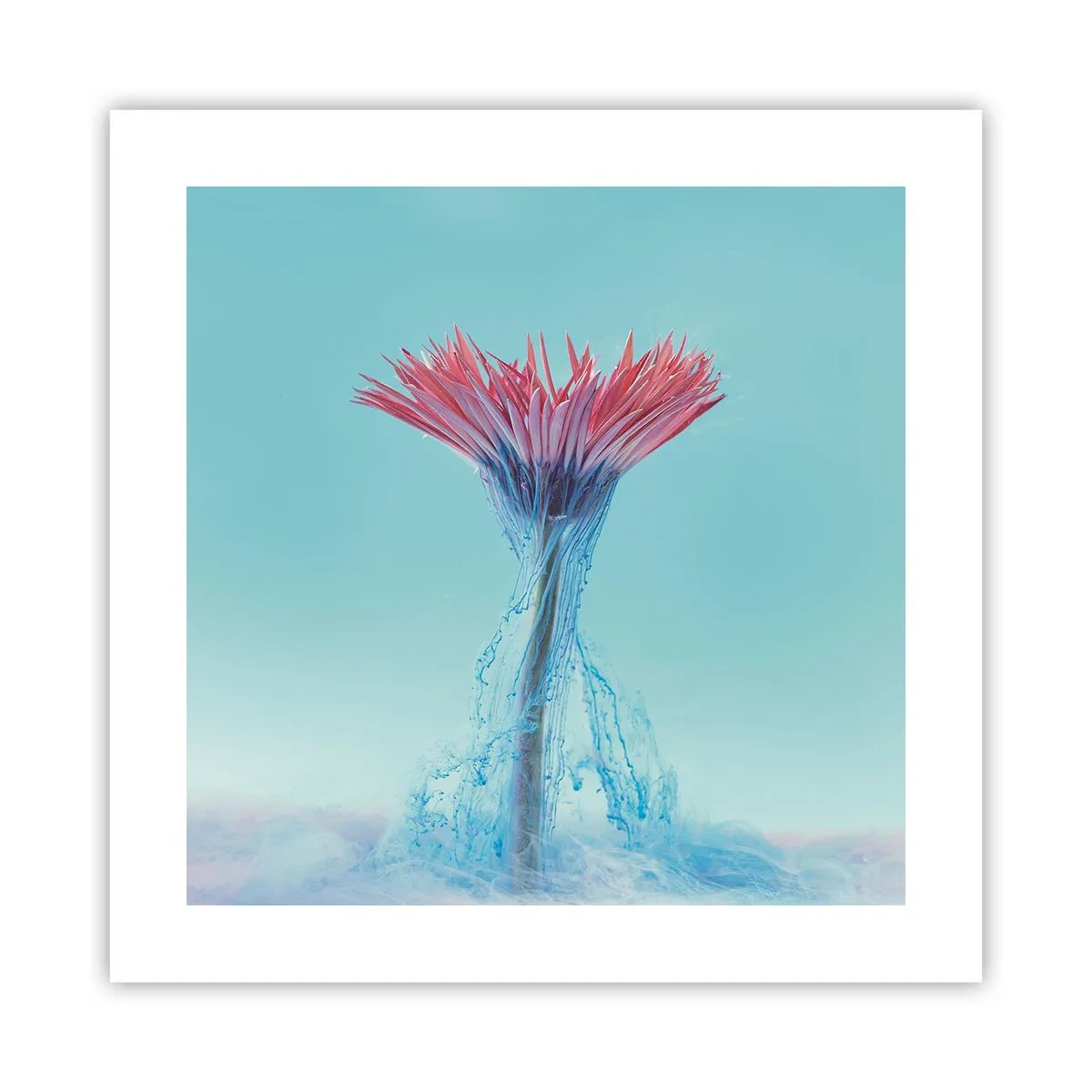 Poster - L'abbraccio che ravviva - 40x40 cm