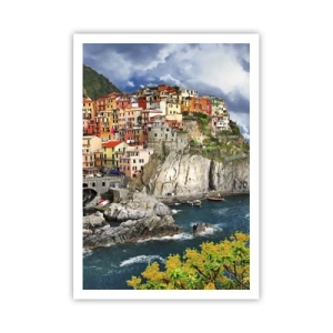 Poster - Aggrappate alla roccia - 70x100 cm