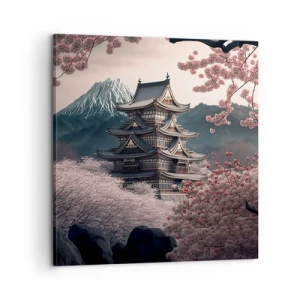 Quadro su tela - Stampe su Tela - Il Paese dei ciliegi in fiore - 60x60 cm
