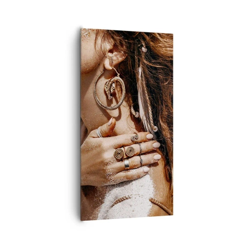 Quadro su tela - Stampe su Tela - Regina della spiaggia selvatica - 65x120 cm