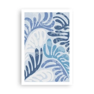 Poster - Felci blu - 61x91 cm