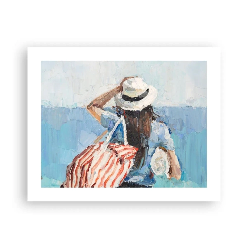 Poster - Benvenuti in vacanza - 50x40 cm