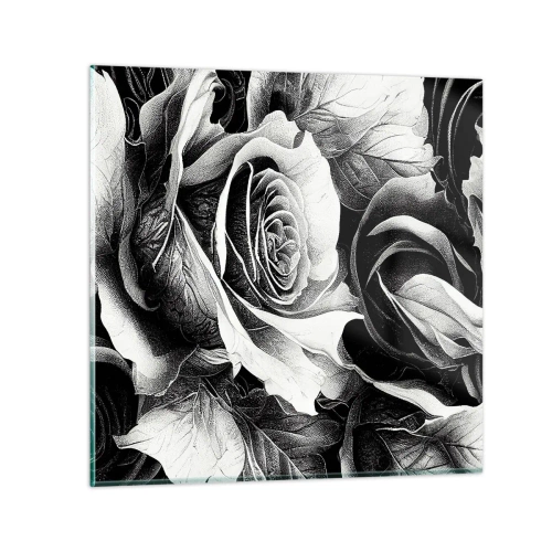 Quadro su vetro - Sempre regina - 30x30 cm