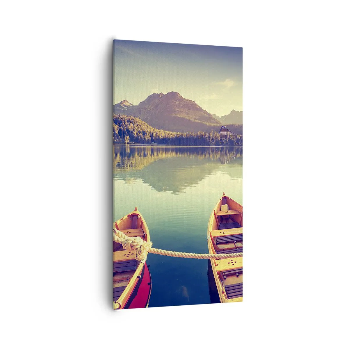 Quadro su tela - Stampe su Tela - Vivere secondo le sue leggi - 65x120 cm