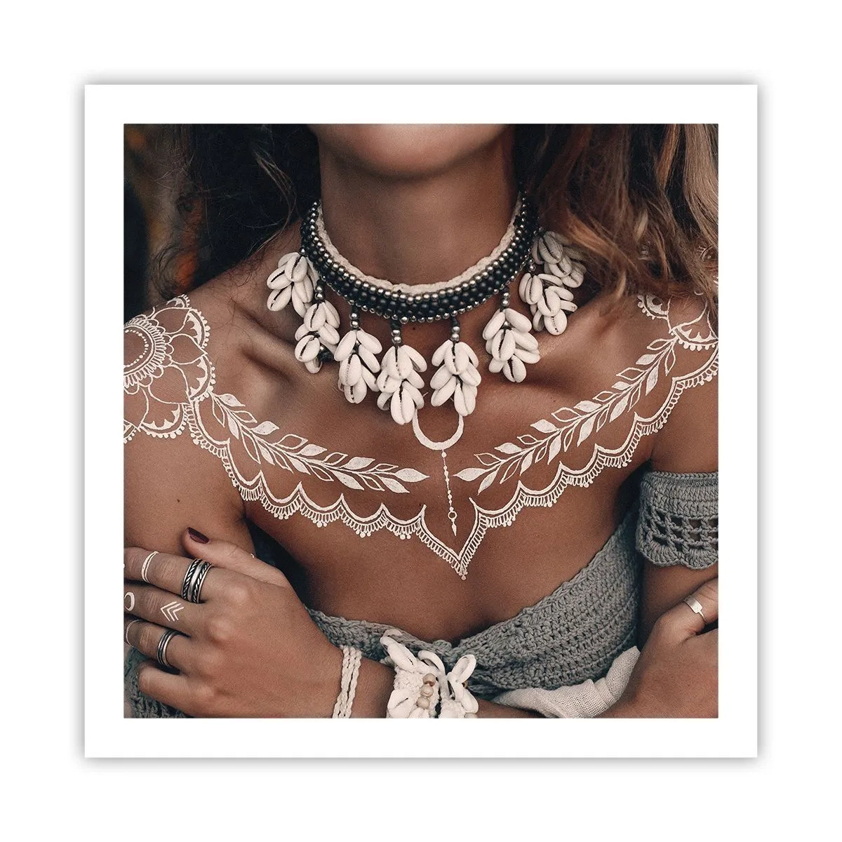 Poster - Talismani, rituali di femminilità - 60x60 cm