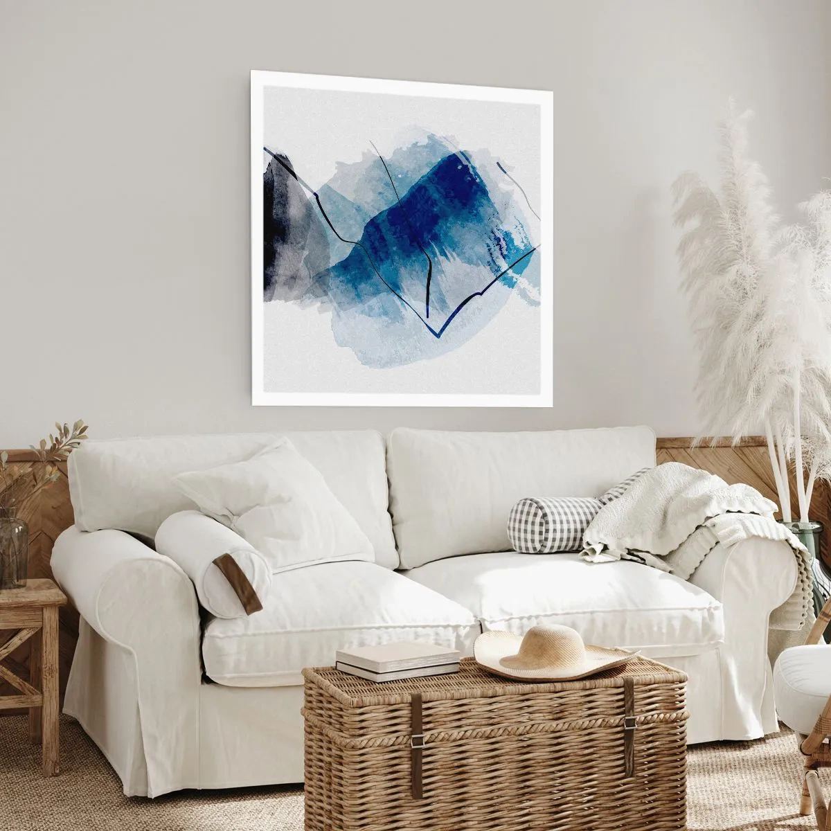 Poster - Monte di ghiaccio - 40x40 cm