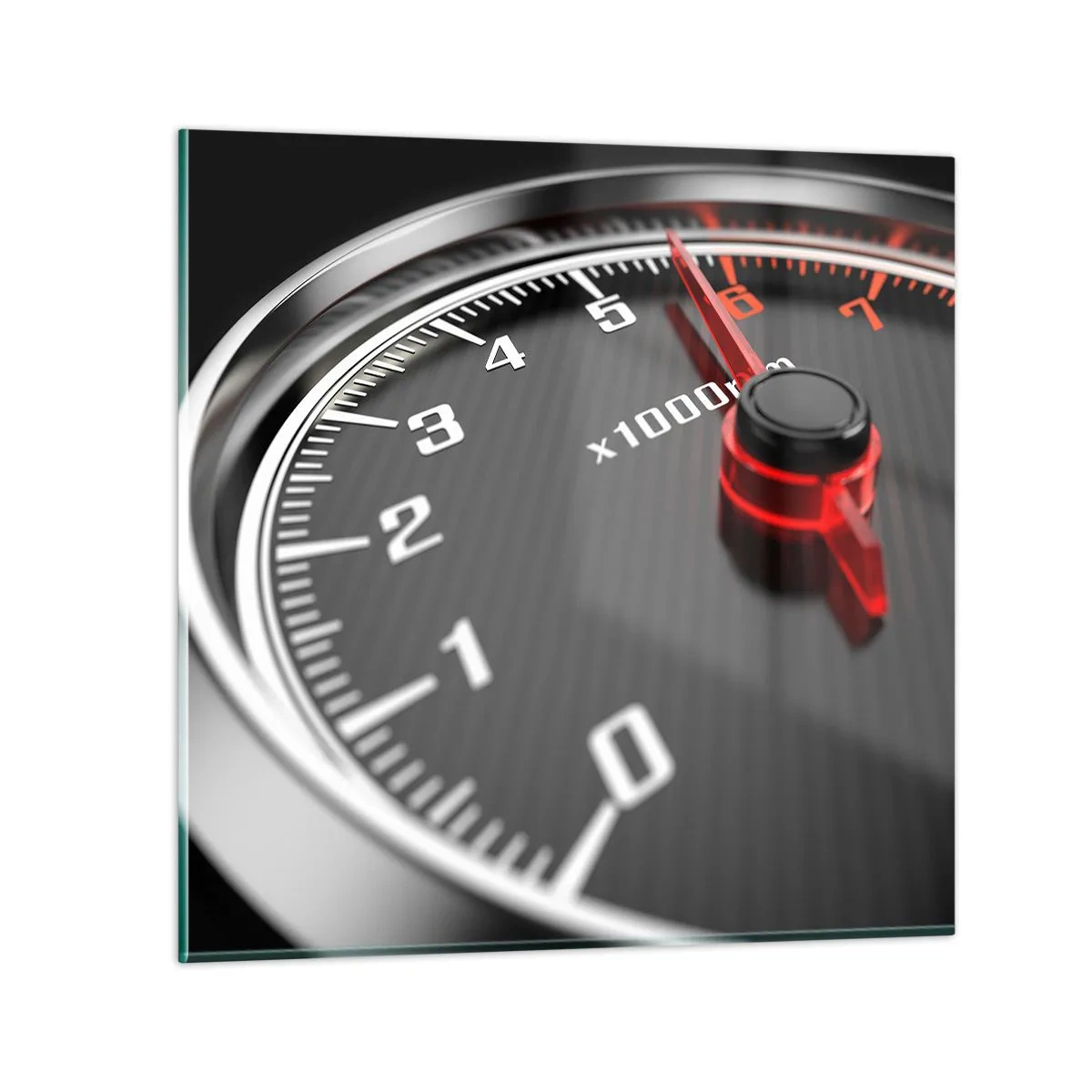 Quadro su vetro - Andare al massimo - 60x60 cm