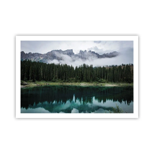 Poster - Silenzio, non svegliamo l'acqua che dorme... - 91x61 cm