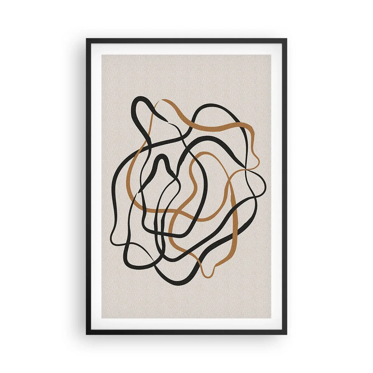 Poster in cornice nera - Tutto è andato storto - 61x91 cm