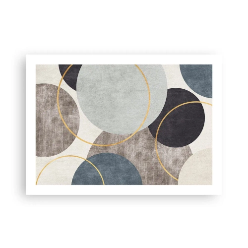 Poster - Un cerchio dietro l'altro - 70x50 cm
