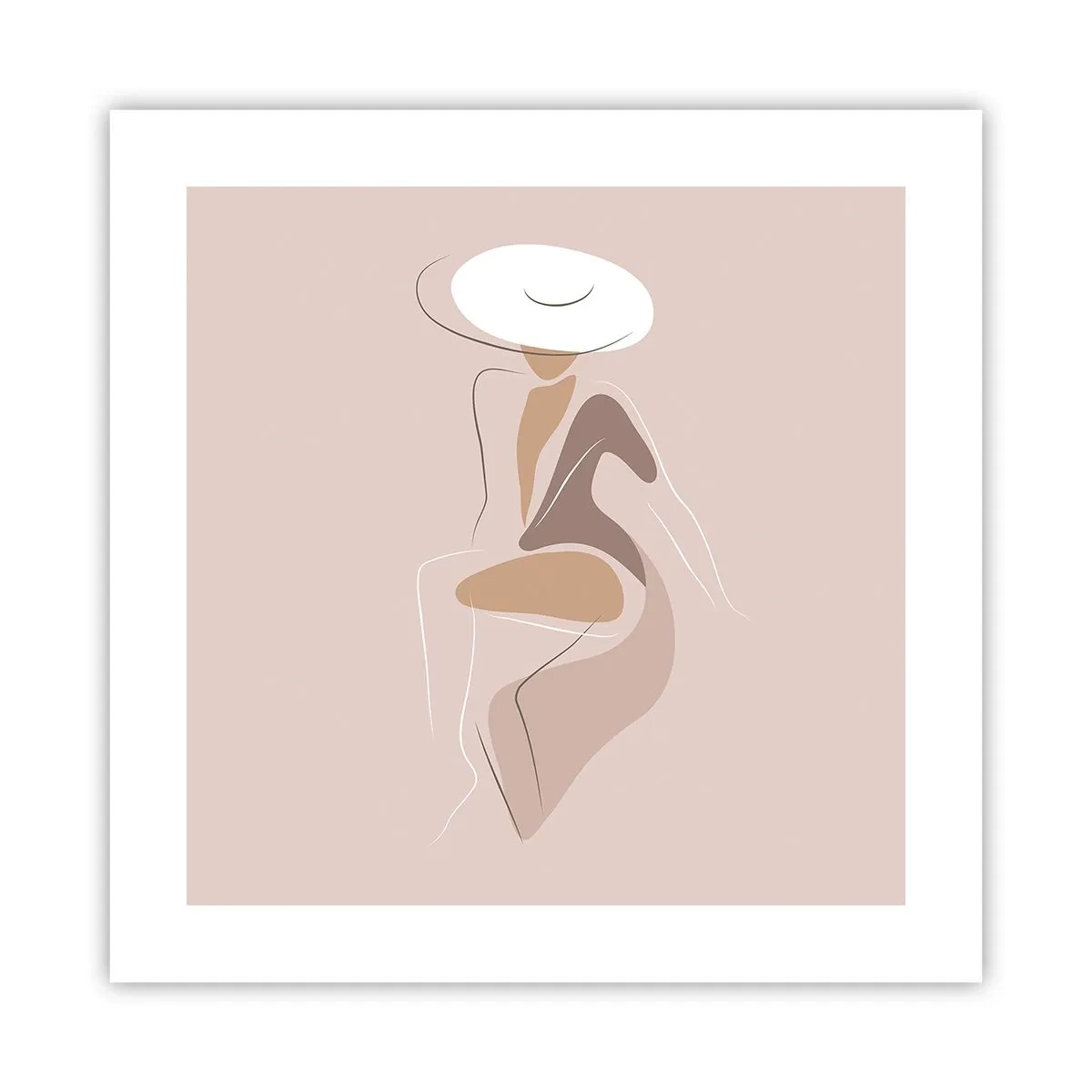 Poster - Essere una dama - 40x40 cm