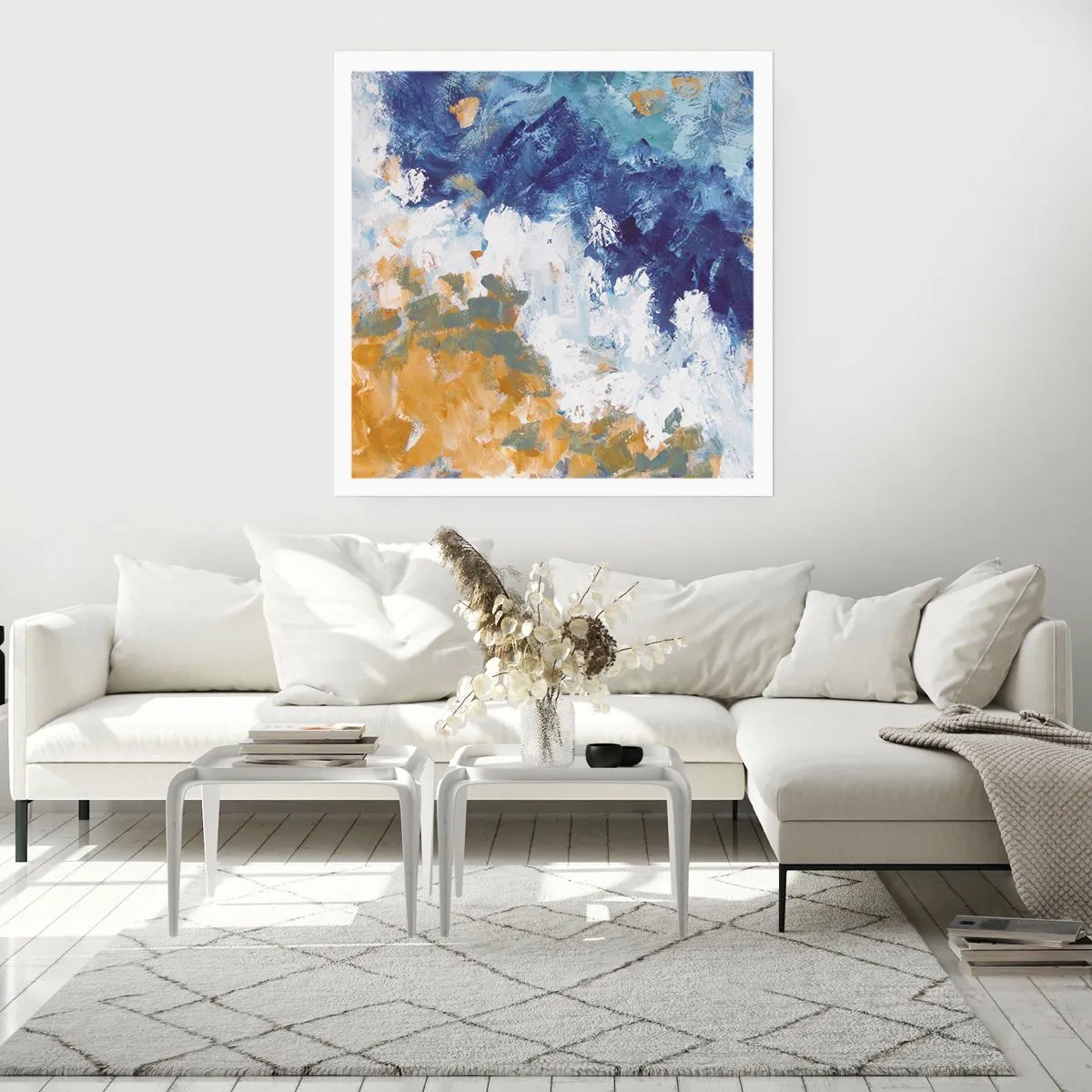 Poster - La danza degli elementi - 60x60 cm