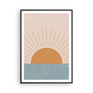 Poster in cornice nera - Miracolo quotidiano - 70x100 cm