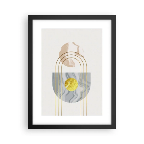 Poster in cornice nera - Chiarezza e lucentezza - 30x40 cm