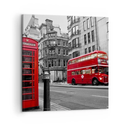 Quadro su tela - Stampe su Tela - Il più rosso d'Europa - 60x60 cm