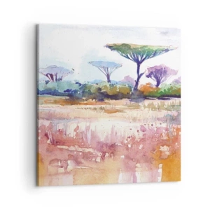 Quadro su tela - Stampe su Tela - I colori della savana - 60x60 cm