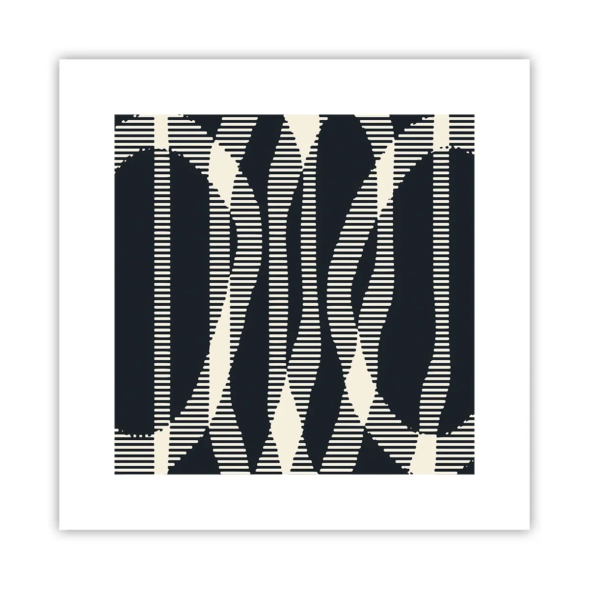 Poster - Tentativo di rompere l'oscurità - 30x30 cm