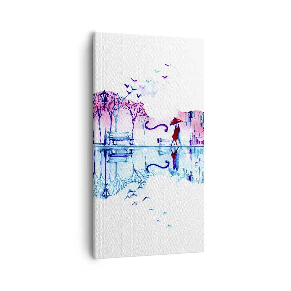 Quadro su tela - Stampe su Tela - Vi porto un cantico di pioggia - 55x100 cm