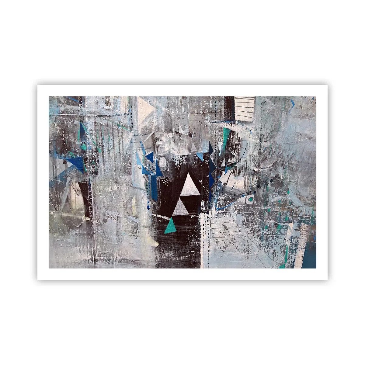 Poster - L'ordine superiore dei triangoli - 91x61 cm