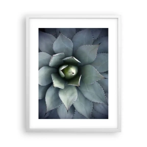 Poster in cornice bianca - Adesca e minaccia - 40x50 cm