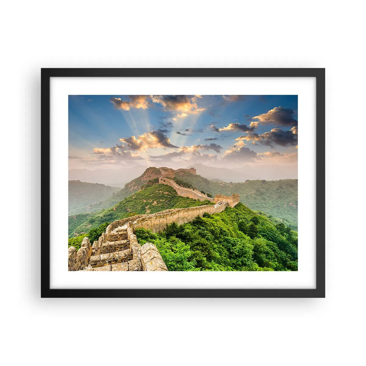 Poster in cornice nera - La grandezza che non passa mai - 50x40 cm
