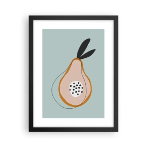 Poster in cornice nera - Penetrare la natura delle cose - 30x40 cm
