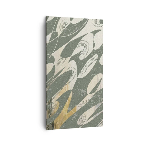 Quadro su tela - Stampe su Tela - Astrazione ritmica - 45x80 cm