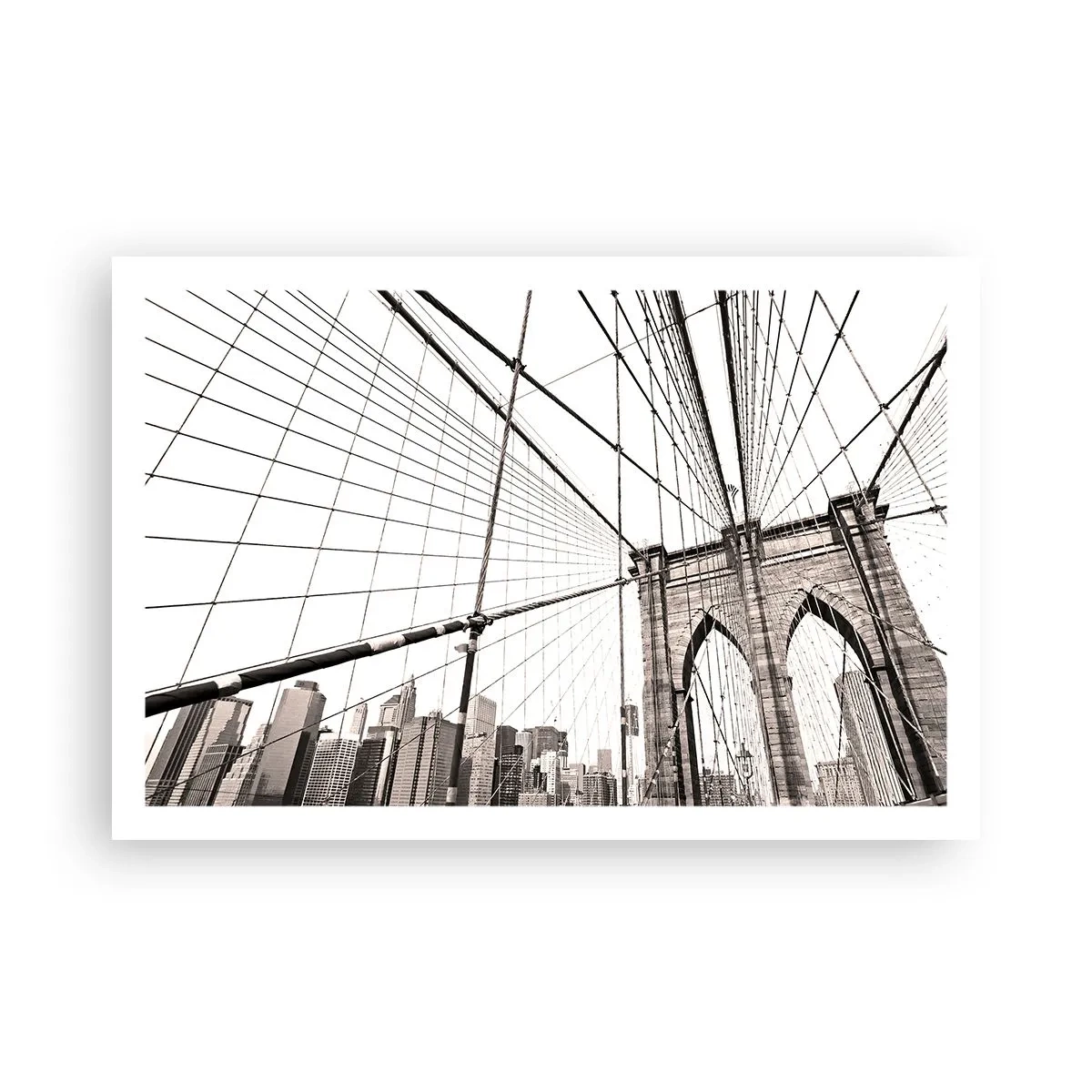 Poster - La cattedrale di New York - 91x61 cm
