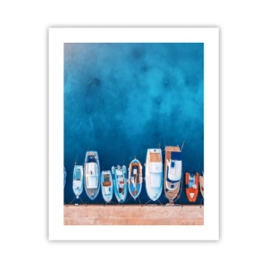 Poster - In una fila - 40x50 cm