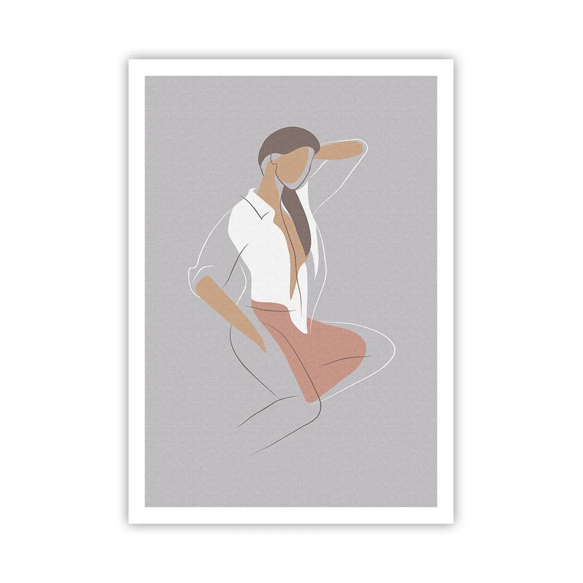Poster - Profilo di bellezza - 70x100 cm
