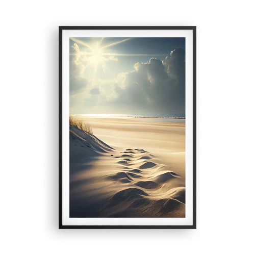 Poster in cornice nera - Paesaggio rilassante - 61x91 cm