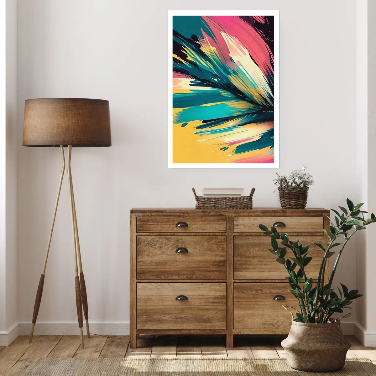 Poster - Composizione: esplosione di gioia - 61x91 cm